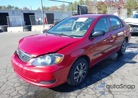 2007 Toyota Corolla Ce from USA, damaged, VIN JTDBR32E170112051